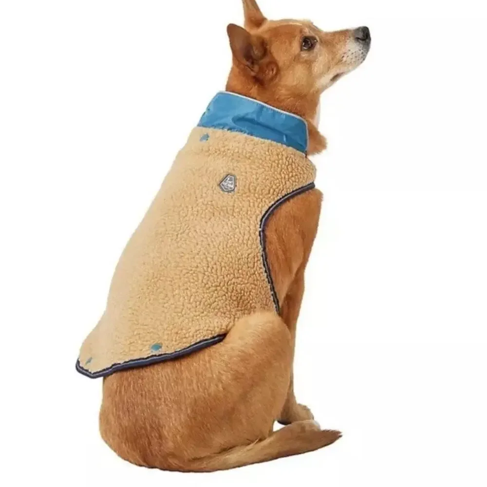 NWT Arcadia Trail 3 in 1 Multiwear Blue Dog Coat w/Removable Sherpa Liner Sz XXL